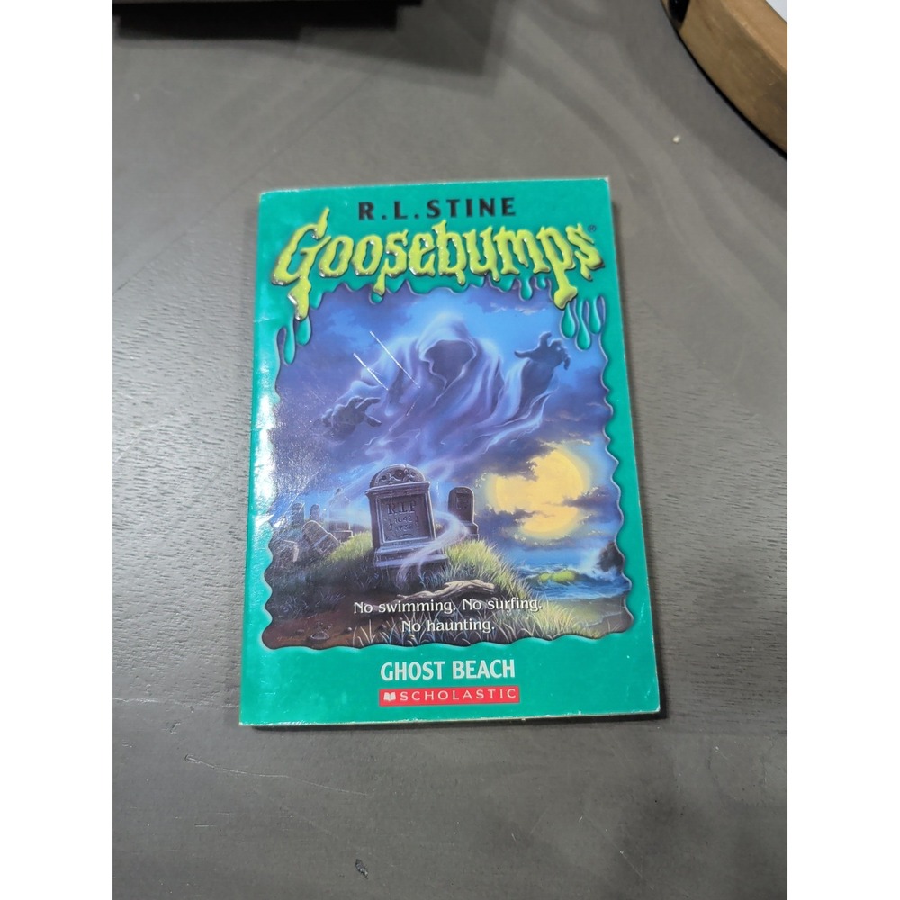 Goosebumps Ghost Beach R.L. Stine Scholastic Paperback Book 22 Vintage 1994